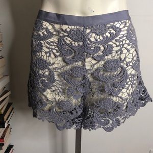 Free People Lace Shorts